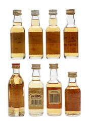 Blended Scotch Whisky Miniatures Grant's, Teacher's, Famous Grouse 8 x 5cl / 40%