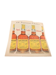 Old Taylor Advertisement Print