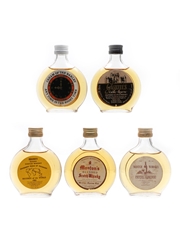 Blended Scotch Whisky Miniatures Round Bottles 5 x 5cl / 40%
