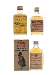Blended Scotch Whisky Miniatures Bottled 1960s 3 x 5cl / 40%