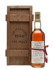 Macallan 1950 Handwritten Label