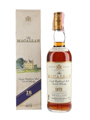 Macallan 1972 18 Year Old