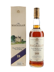 Macallan 1968 18 Year Old