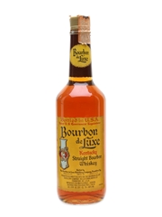 Bourbon De Luxe Kentucky Straight Bottled 1970s 75cl / 40%