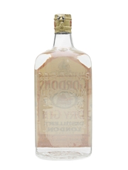 Gordon's Dry Gin Spring Cap Bottled 1950s - 1960s 75cl