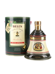 Bell's Christmas 1988 Ceramic Decanter