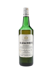 Buchanan's Black & White