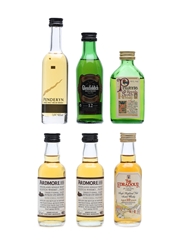 6 x Assorted Whisky Miniature 