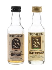 Springbank 15 & 21 Year Old Bottled 1990s 2 x 5cl / 46%