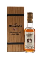 Macallan 1971 30 Year Old Fine & Rare Collection