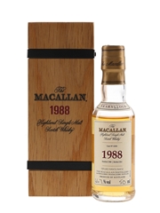 Macallan 1988 23 Year Old Fine & Rare Collection