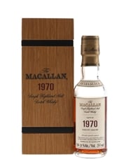 Macallan 1970 32 Year Old Fine & Rare Collection