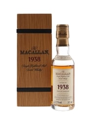 Macallan 1938 35 Year Old Fine & Rare Collection