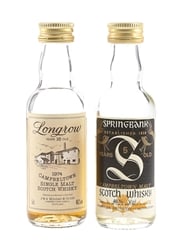 Longrow 1974 16 Year Old  & Springbank 5 Year Old  2 x 5cl / 46%