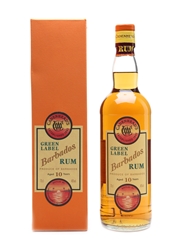 Cadenhead's Green Label 10 Year Old Barbados Rum 70cl / 46%