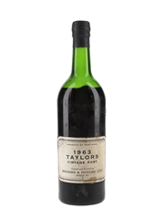 1963 Taylors Vintage Port