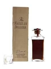 Macallan 1965 25 Year Old Tudor Crystal Decanter