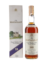 Macallan 1969 18 Year Old