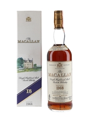 Macallan 1968 18 Year Old