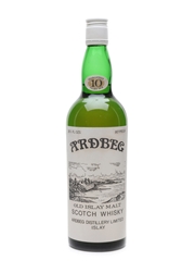 Ardbeg 10 Year Old Bottled 1960s 75cl / 40%