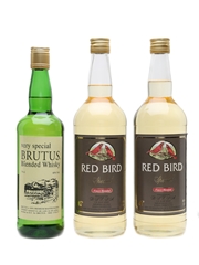 Brutus Blended Whisky Red Bird Spirit Drink