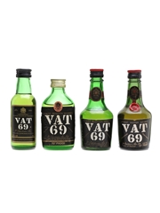 Vat 69 Bottled 1960s - 1990s 4 x 5cl
