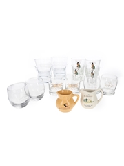 Assorted Whisky Tumblers & Jugs