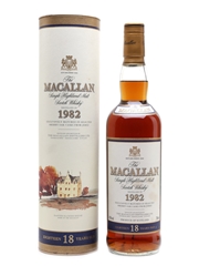 Macallan 1982 18 Year Old 70cl / 43%
