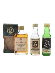 Macallan 10 Year Old & Springbank 12 Year Old  3 x 4-5cl