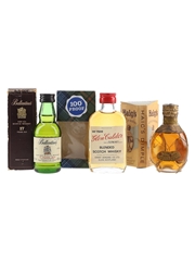 Ballantine's 17 Year Old, Glen Calder 100 Proof & Haig's Dimple