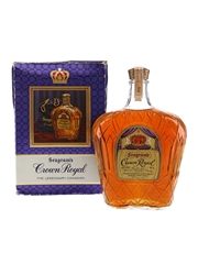 Seagrams Crown Royal Fine De Luxe 1970