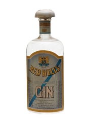 Red Hills Dry London Gin Bottled 1950s 75cl / 45%