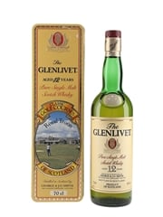 Glenlivet 12 Year Old Bottled 1990s - Classic Golf Courses Royal Troon 70cl / 40%
