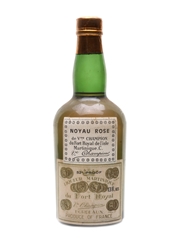 Noyau Rose Liqueur Martinique du Fort Royal Bottled 1950s 36cl / 30%