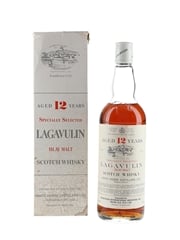 Lagavulin 12 Year Old Bottled 1980s - White Horse Distillers 75cl / 43%
