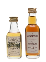 Glendronach 12 Year Old & 15 Year Old  2 x 5cl / 40%