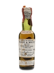 Black & White 8 Year Old Bottled 1937 5cl / 43.4%