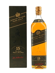 Johnnie Walker 15 Year Old Pure Malt Green Label