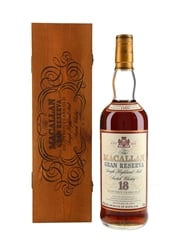 Macallan 1980 18 Year Old Gran Reserva