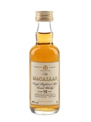Macallan 10 Year Old Bottled 1980s 5cl / 40%