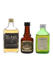Ardbeg 10 Laphraig 10 Bowmore De Luxe