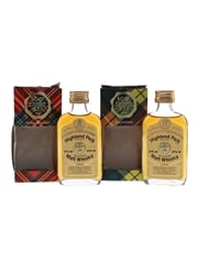 Highland Park 8 Year Old 100 Proof Bottled 1970s - Gordon & MacPhail 2 x 5cl / 57%