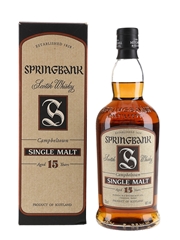 Springbank 15 Year Old