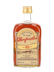 Glenfarclas 21 Year Old Bottled 1970s 75.7cl / 40%