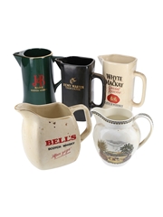 Assorted Whisky & Cognac Jugs