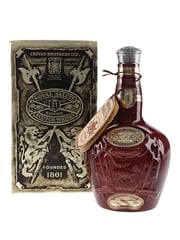Royal Salute 21 Year Old Bottled 1980s - Red Wade Ceramic Decanter 75cl / 40%