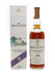 Macallan 1970 18 Year Old - Giovinetti 75cl / 43%