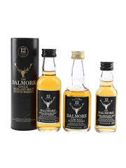 Dalmore 12 Year Old Bottled 1990s 2 x 5cl & 3cl / 40%