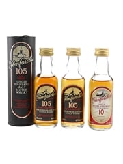 Glenfarclas 10 Year Old & 105  3 x 5cl