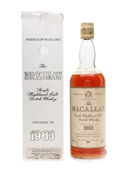 Macallan 1963 Bottled 1981 75cl / 43%